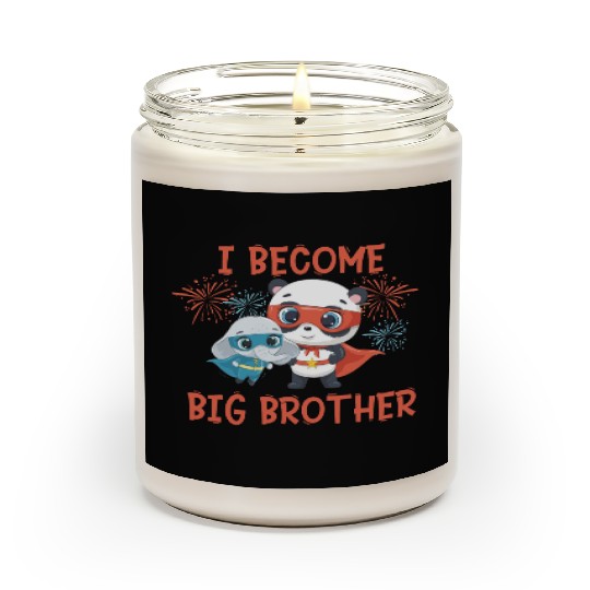 Big brother super hero panda elephant 2023 Scented Candles