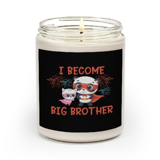 Big brother super hero panda cat 2023 Scented Candles