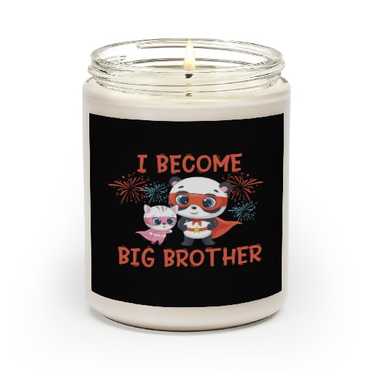 Big brother super hero panda cat 2023 Scented Candles