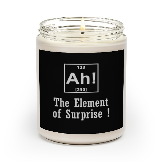 The Element of Surprise Scented Candles