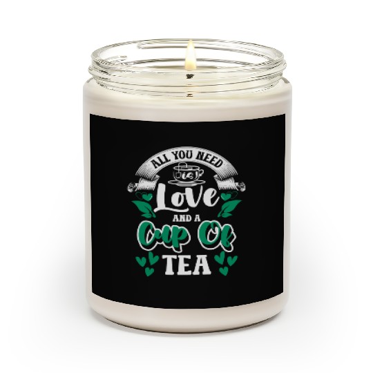 Tea Drinker Grandma Hot Tea Teas Scented Candles