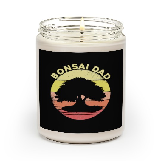 Bonsai Tree Owner Gift Bonsai Tree Gardening Scented Candles