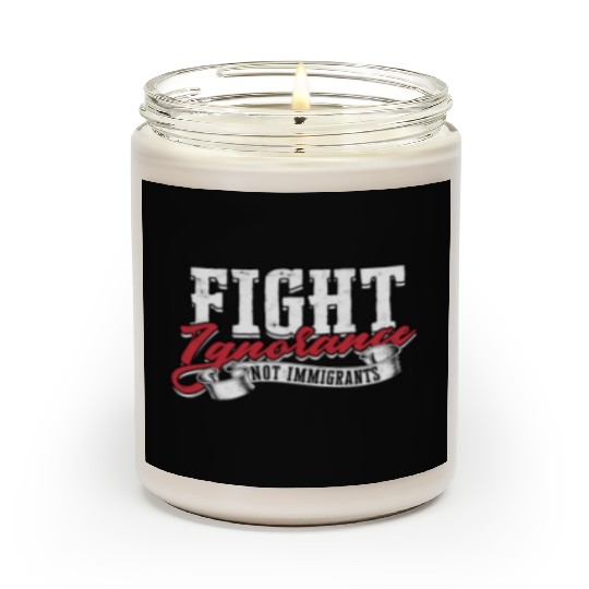 US Immigrant Indigenous USA Immigrants america Scented Candles