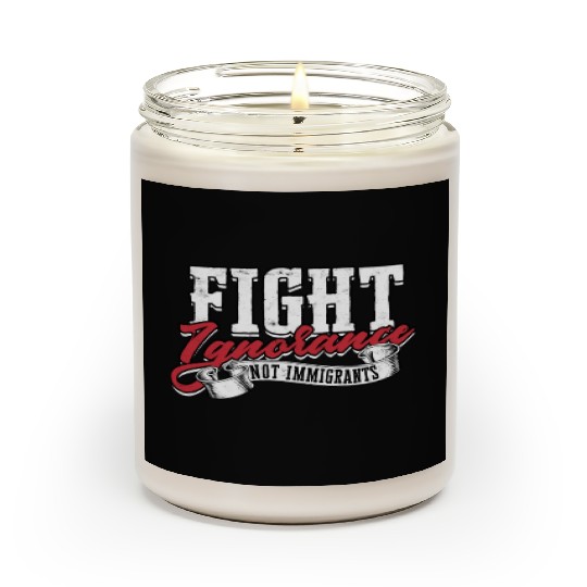 US Immigrant Indigenous USA Immigrants america Scented Candles