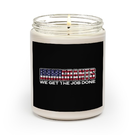 US Immigrant Indigenous USA Immigrants america Scented Candles