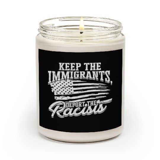 US Immigrant Indigenous USA Immigrants america Scented Candles