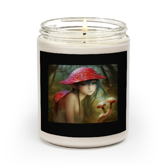 Fungi Fairy Scented Candles