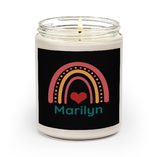 Marilyn Vintage Boho Rainbow Scented Candles