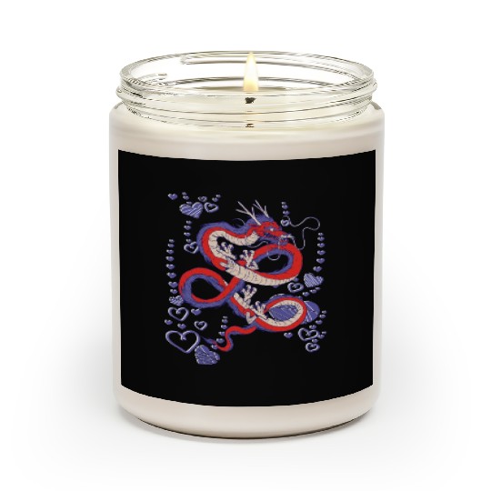 Cooler Japanese dragon Scented Candles