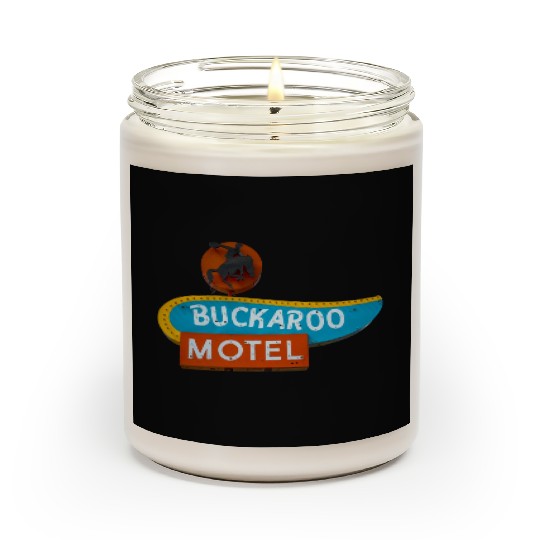 Buckaroo Motel Sign Route 66 Tucumcari New Mexico Scented Candles