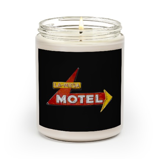 La Mesa Motel Route 66 Santa Rosa New Mexico Scented Candles