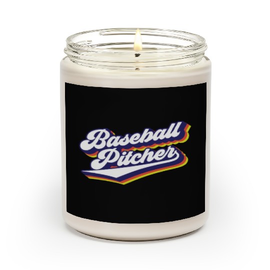 Baseball Pitcher Sayings Player Hobby Scented Candles