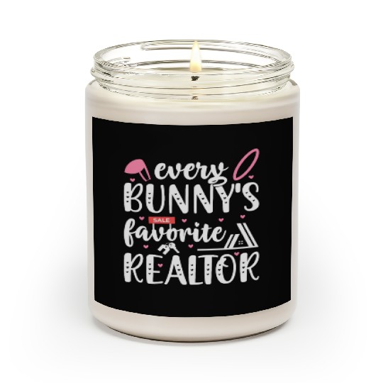 Realtor Easter Real Estate Agent Scented Candles