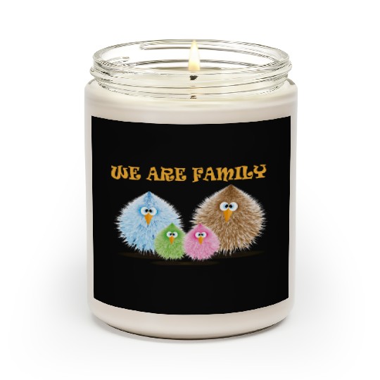 we are family 2 Scented Candles