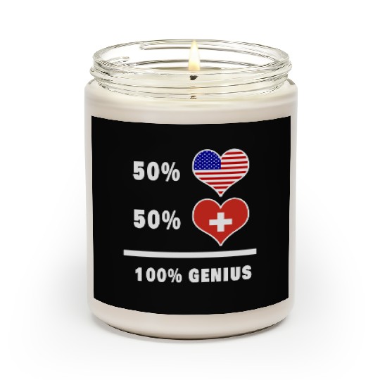 USA and Switzerland 100% genius Scented Candles