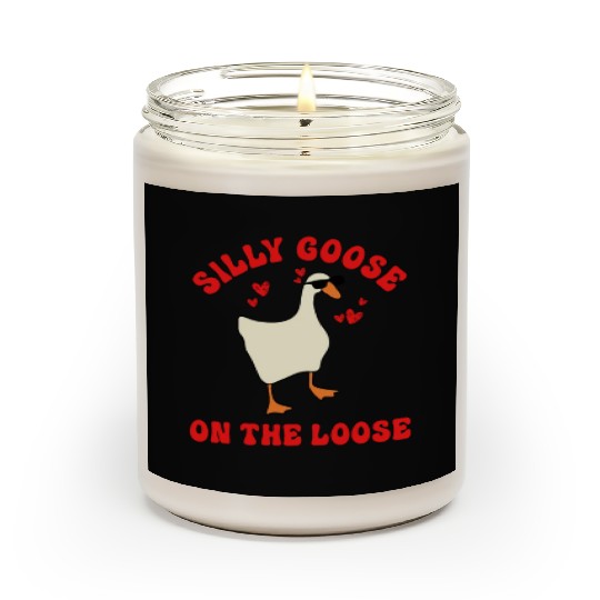 Silly Goose On The Loose Funny Scented Candles