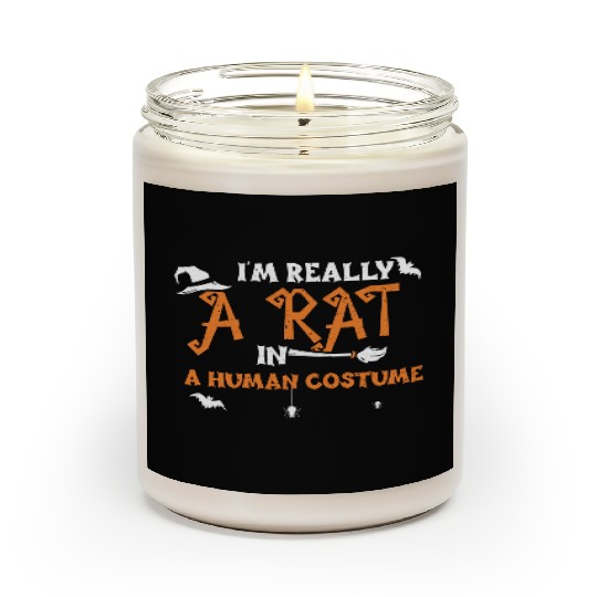 I'm Really A Rat In A Human Costume Scented Candles