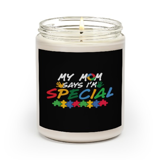 Autism Awareness Special Education Movement Gifts Scented Candles