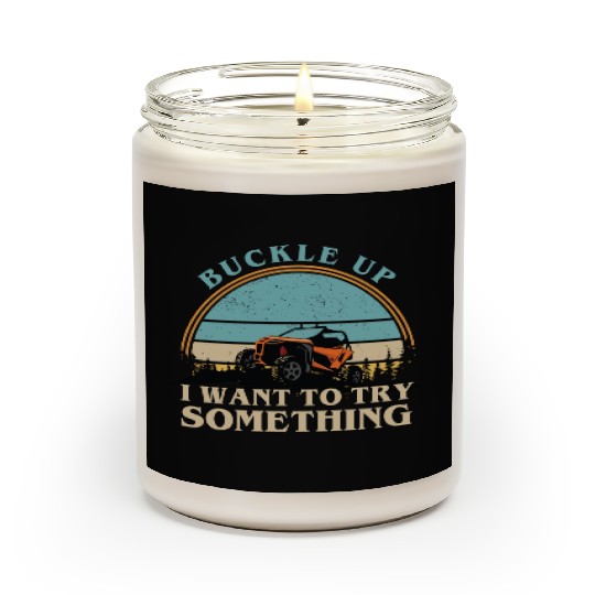 Off Road Racing Monster Truck Racer Lifestyle Gift Scented Candles