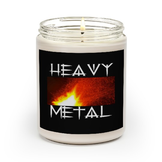 Heavy metal Scented Candles