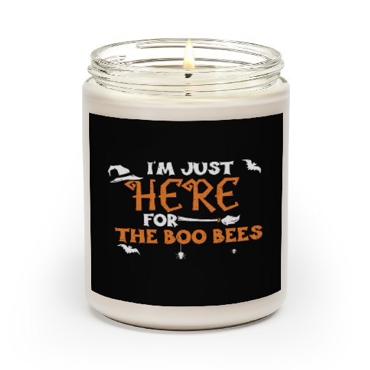 I'm Just Here For The Boo Bees Scented Candles