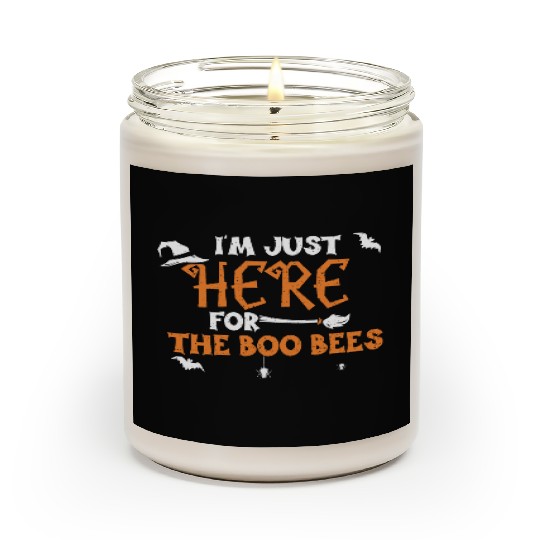 I'm Just Here For The Boo Bees Scented Candles