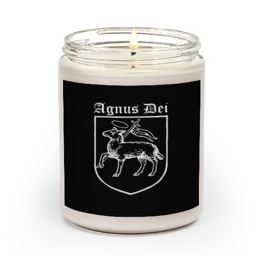 Agnus Dei Jesus Traditional Latin Mass Scented Candles