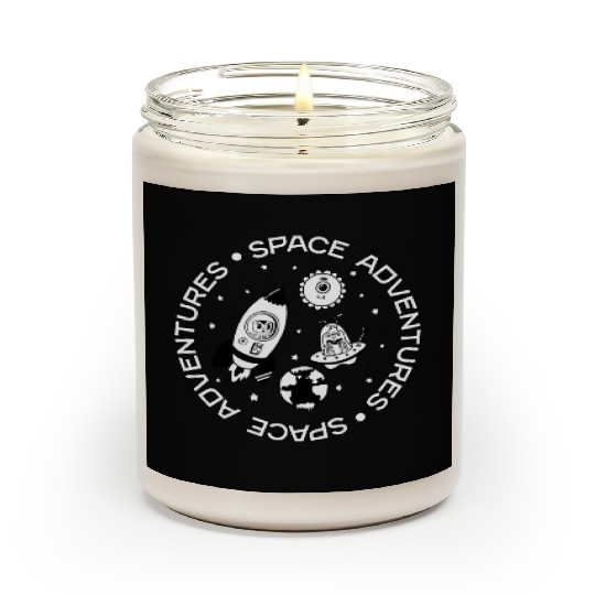 Space adventures Scented Candles