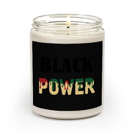 Black Power Scented Candles