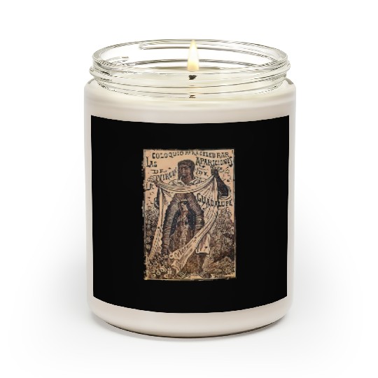 St Juan Diego Our Lady of Guadalupe Vintage Mary C Scented Candles