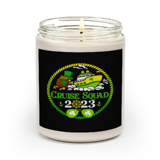 Family Cruise Squad 2023 St Patricks Cruise Scented Candles