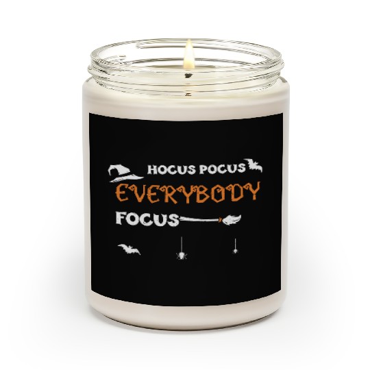 Hocus Pocus Everybody Focus Scented Candles