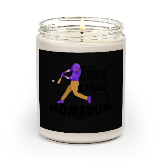 Baseball Pitcher Baseball Racket Sport Scented Candles