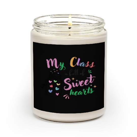 My Class Is Full Of Sweethearts, Teacher Scented Candles