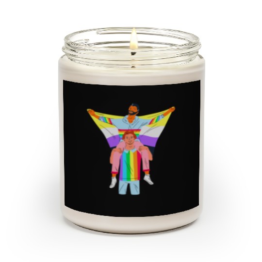 lesbian lgbtq pride valentine day 2022 valentines Scented Candles
