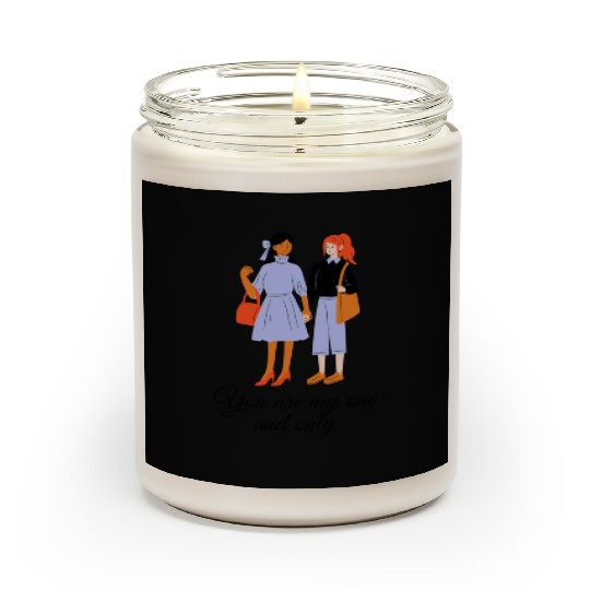 lesbian lgbtq pride valentine day 2023 valentines Scented Candles