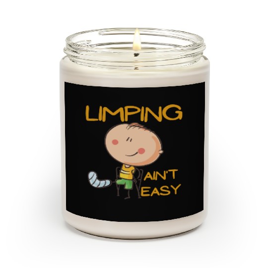 Limping Ain't Easy Physical Therapy Scented Candles