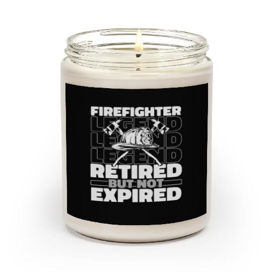 Firefighter Thin Red Line Retired Scented Candles