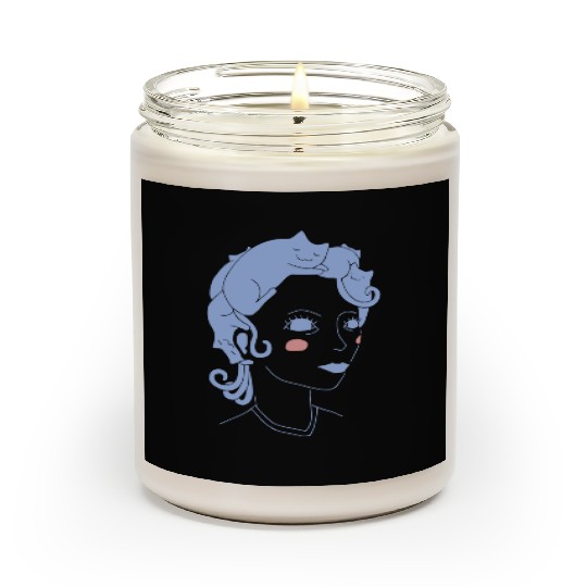 Cat Hair Girl Scented Candles