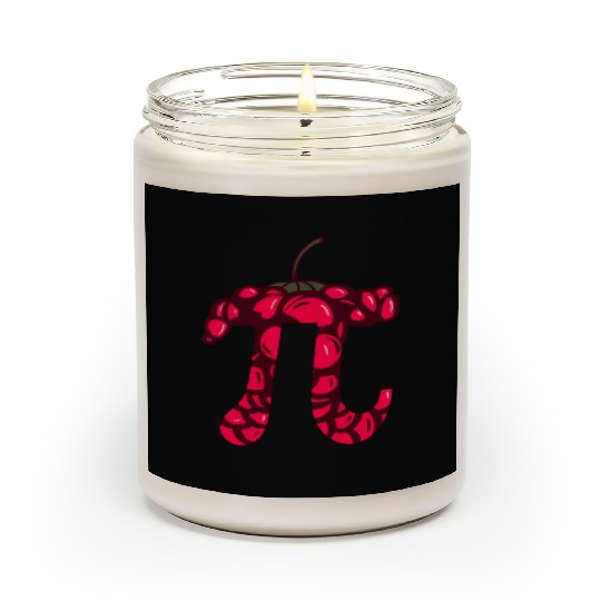 Raspberry Cake - Funny Pi Day Math Teacher Scented Candles