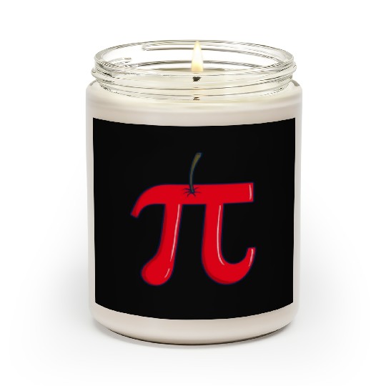 Cherry Pi - Funny Pi Day Math Teacher Scented Candles