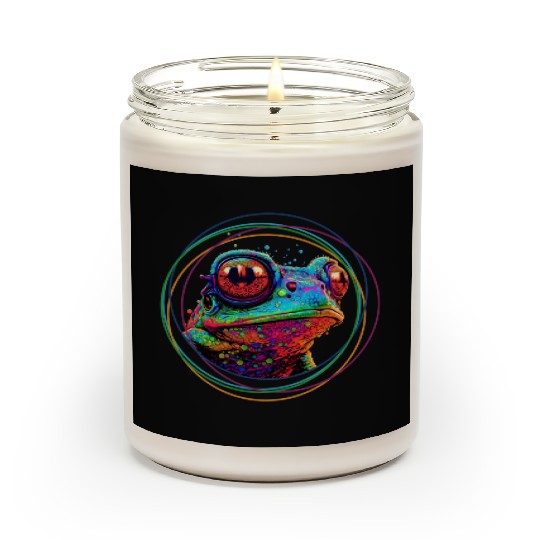color frog Scented Candles