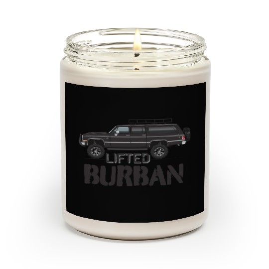 BURBAN Midnight Black Scented Candles