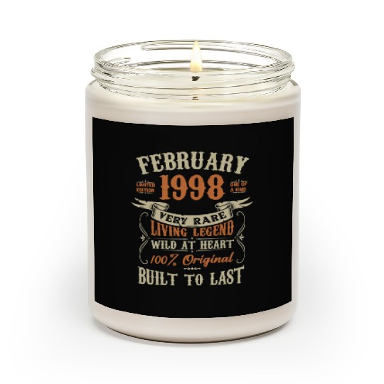 February 1998 Birthday Surprise Scented Candles