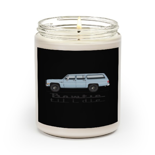 bowtie Light Blue Scented Candles