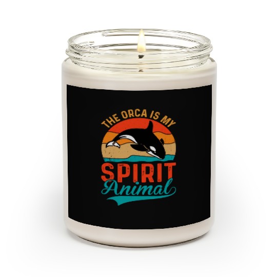 The Orca My Spirit Animal Scented Candles