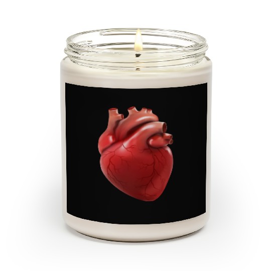 Human Heart Scented Candles