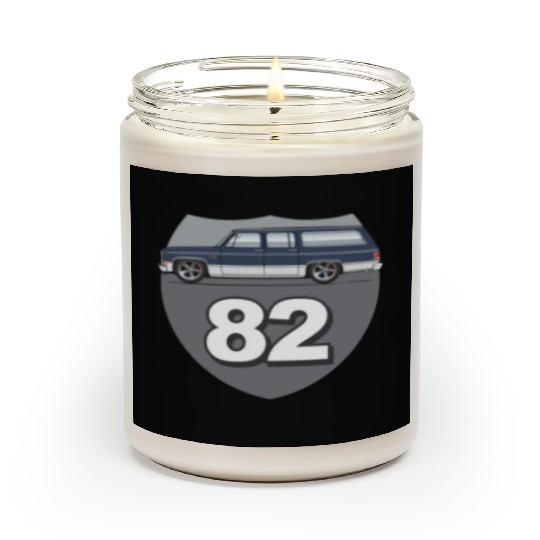 82 Midnight Blue Scented Candles