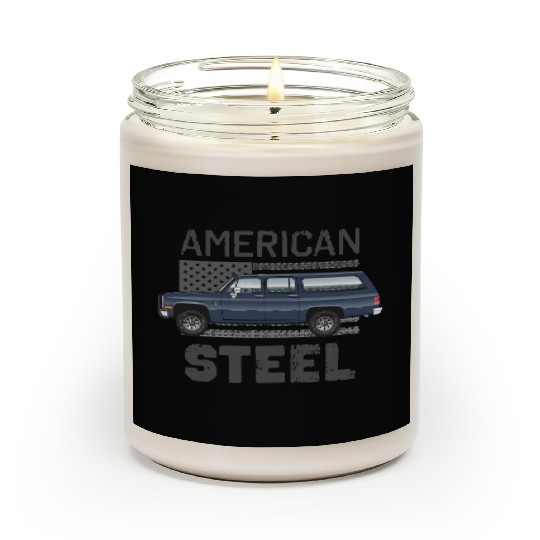 american steel Midnight Blue Scented Candles