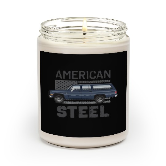 american steel Midnight Blue Scented Candles